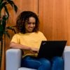 Woman on laptop